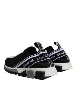 Black White Slip On Sorrento Sneakers Shoes