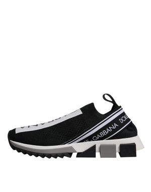 Black White Slip On Sorrento Sneakers Shoes