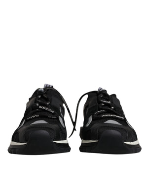 Black Mesh Sorrento Trekking Sneakers Shoes