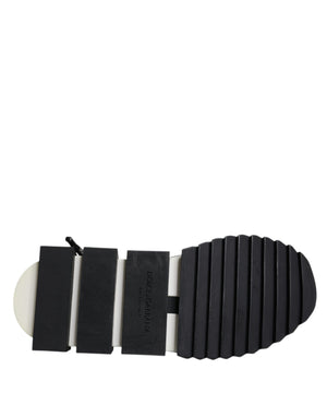 Black Mesh Sorrento Trekking Sneakers Shoes