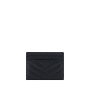 Black Leather Card Holder