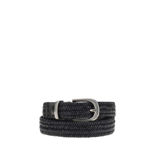 Black Calf Leather Bos Taurus Regular Belt