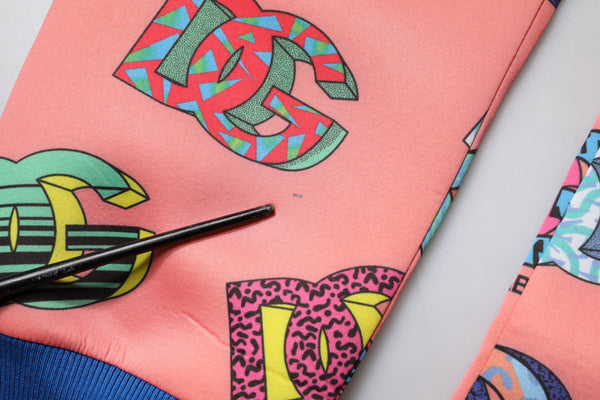 Pink Logo Monogram Jogger Sweatpants Pants