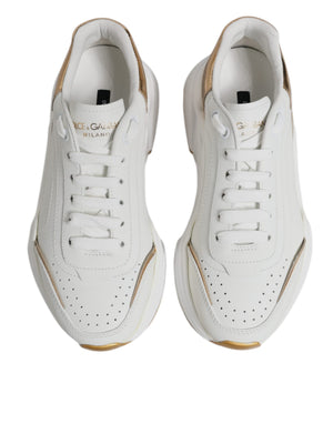 White Gold Daymaster Low Top Sneakers Shoes