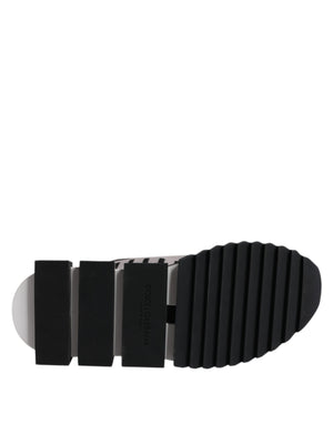 Black Gray Sorrento Socks Women Sneakers Shoes