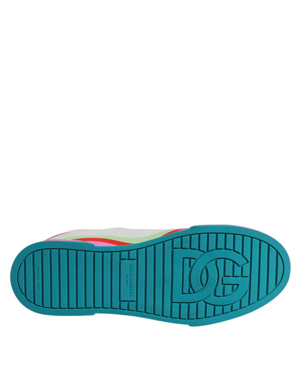 Multicolor Low Top Trainers Sneakers Shoes