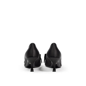 Black Viscose Pumps