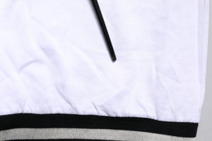 White Cotton DG Fashion Crew Neck Tee T-shirt