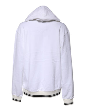 White #DGFamily Hooded Sweatshirt Sweater