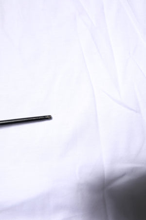 White Cotton Sleeveless Printed Tank T-shirt