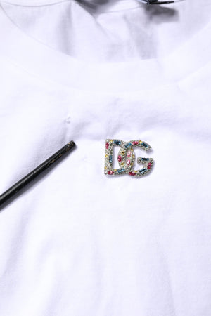 White Cotton Sleeveless Round Neck Tank Top