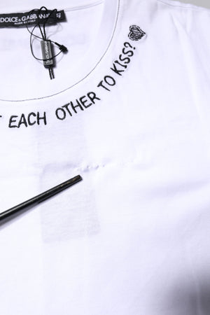 White Cotton Sleeveless Printed Tank T-shirt