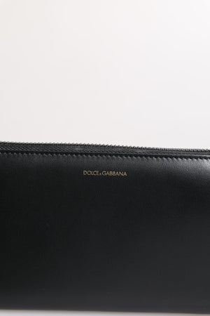 Black Blue Exotic Leather Embossed Continental Wallet