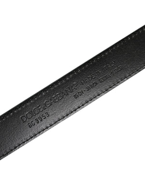 Green Ostrich Leather Silver Metal Buckle Belt