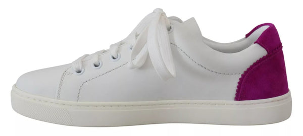 White Classic Sneakers Women Leather Shoes