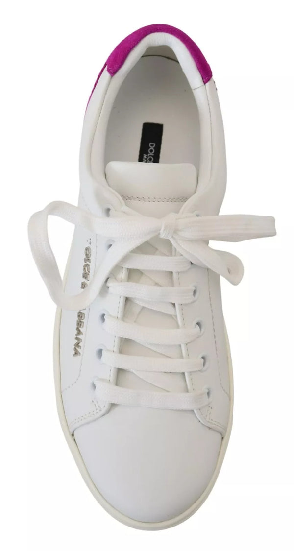 White Classic Sneakers Women Leather Shoes