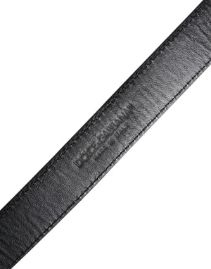 Brown White Pony Leather Metal Buckle Belt