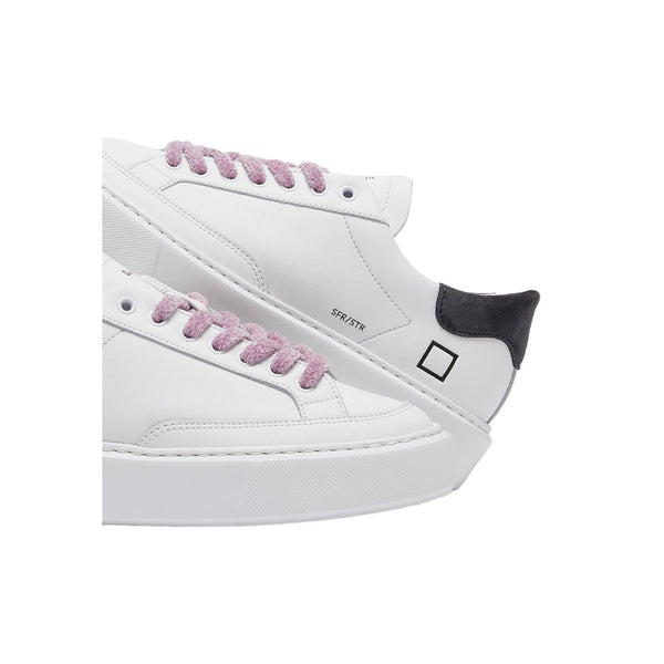 Beige Leather Sneaker