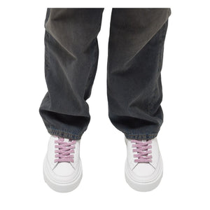 Beige Leather Sneaker