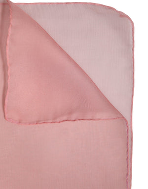 Pink Silk Rectangle Women Wrap Shawl Scarf