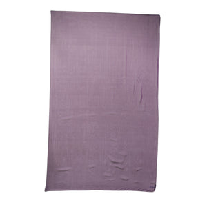 Purple Silk Rectangle Wrap Shawl Scarf