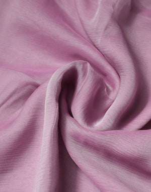 Pink Silk Rectangle Women Wrap Shawl Scarf