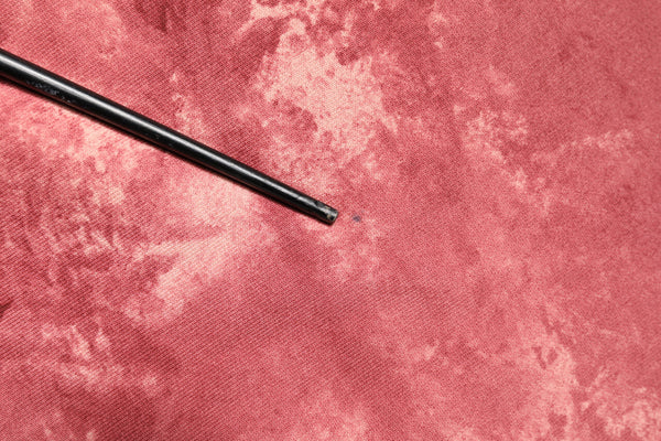 Pink Wash DG MILANO Hooded Pullover Sweater