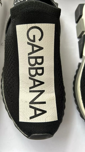 Black White Slip On Sorrento Sneakers Shoes