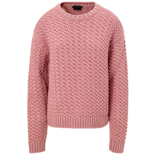 Pink Wool Sweatshirt