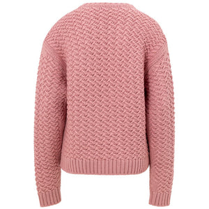 Pink Wool Sweatshirt