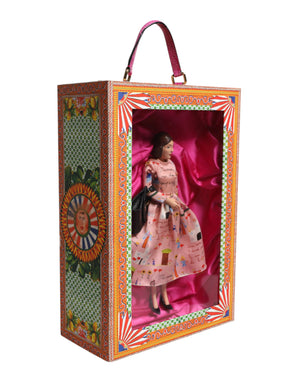 Pink Dress Ceramic Porcelain Fashion Leather Sicily Dolls