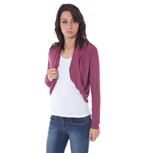 Purple Elastane Sweater