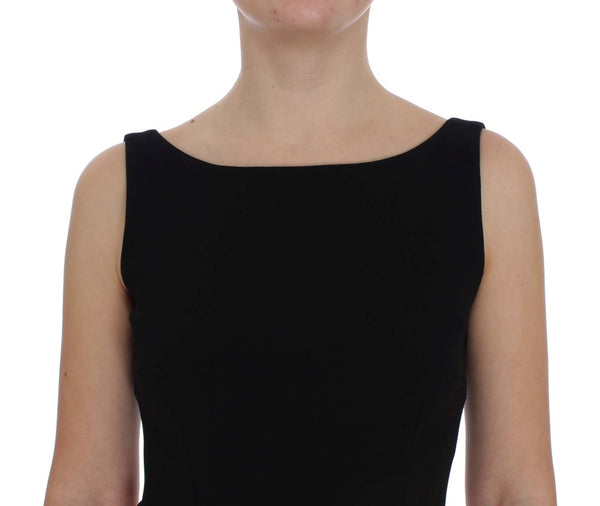 Pink Floral Print Long Maxi Sheath Dress