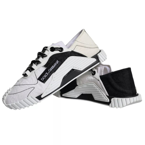 White Black Low Top NS1 Sneakers Shoes