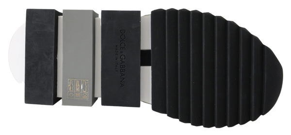 White Black Slip On Sorrento Sneakers