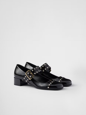 Black Patent leather Mary Jane pumps