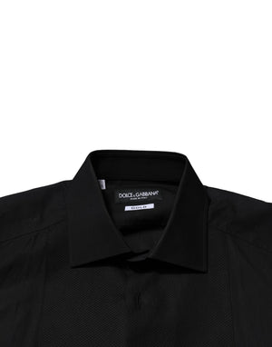 Black GOLD Long Sleeves Dress Formal Shirt