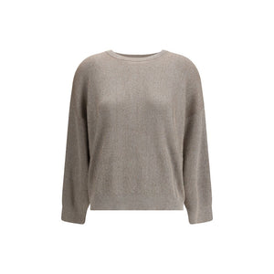 Beige Cotton Sweatshirt