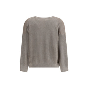 Beige Cotton Sweatshirt