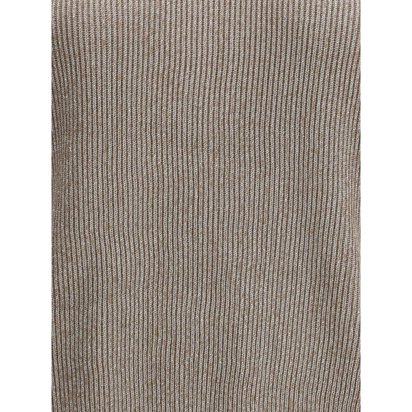 Beige Cotton Sweatshirt