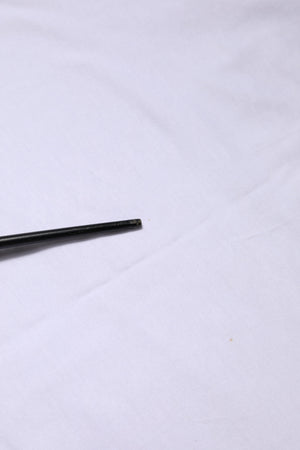 White Cotton Short Sleeve Round Neck T-shirt