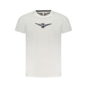 White Cotton Men's T-Shirt