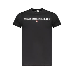 Black Cotton Men's T-Shirt