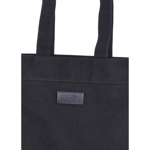 Black Cotton Shoulder Bag