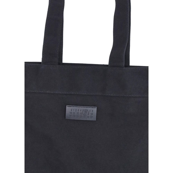 Black Cotton Shoulder Bag