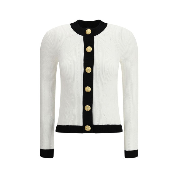 White Viscose Cardigan