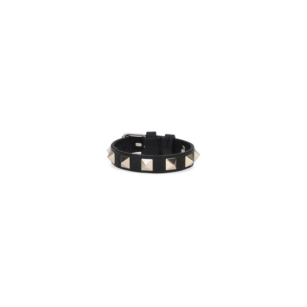 Black Calf Leather Bos Taurus Bracelet