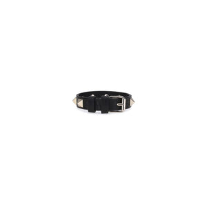 Black Calf Leather Bos Taurus Bracelet
