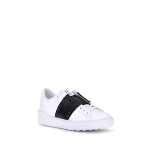 Black Calf Leather Bos Taurus Low Top Sneakers