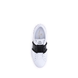 Black Calf Leather Bos Taurus Low Top Sneakers